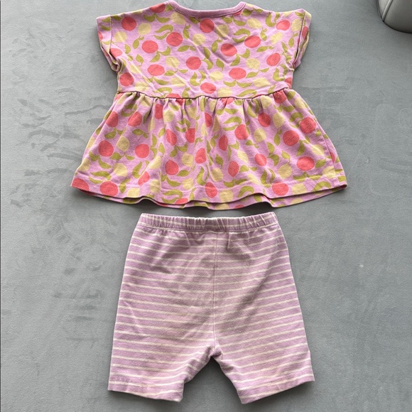 Hanna Andersson Pink and Green Baby Set - Picture 3 of 3